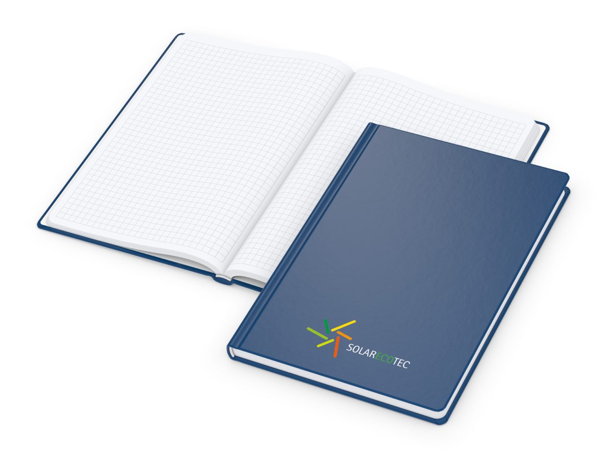 Notizbuch Hardcover Easy-Book Vollkaro A5