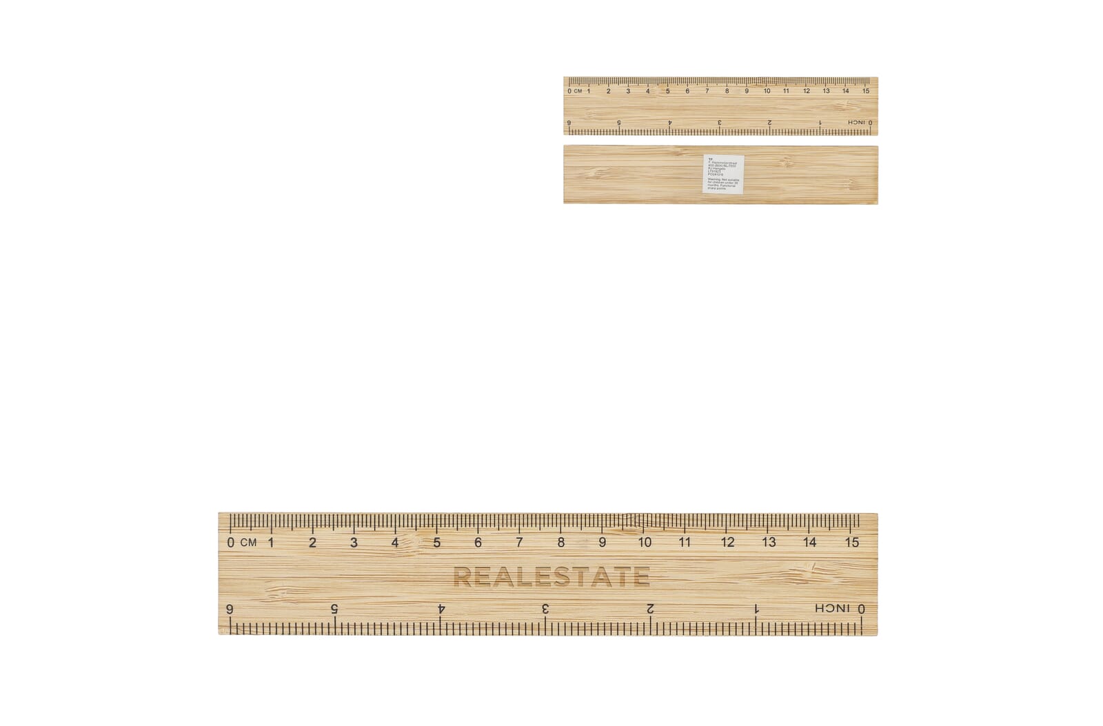 Bambus-Lineal 15cm