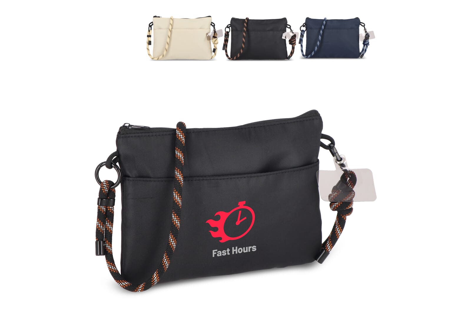 Crossbody Tasche mit Paracord-Gurt