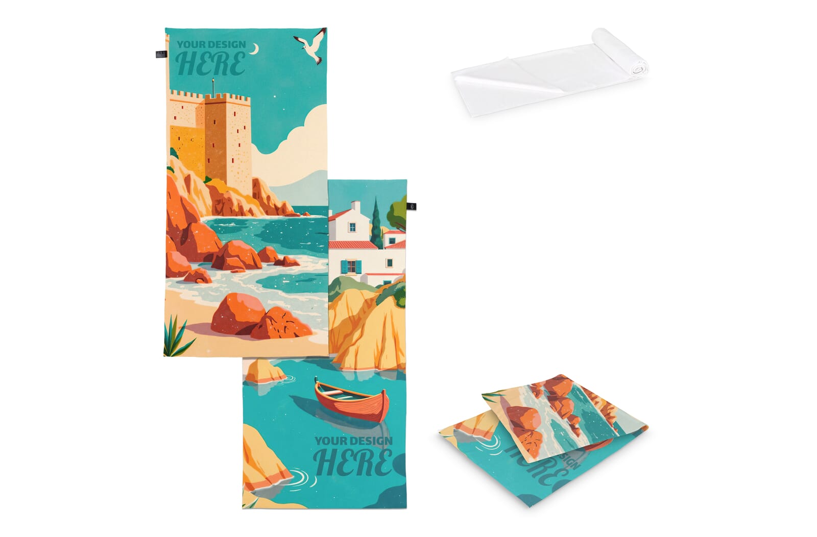 R-PET Frottierhandtuch 70x140 cm (300 g/m²) Sublimation