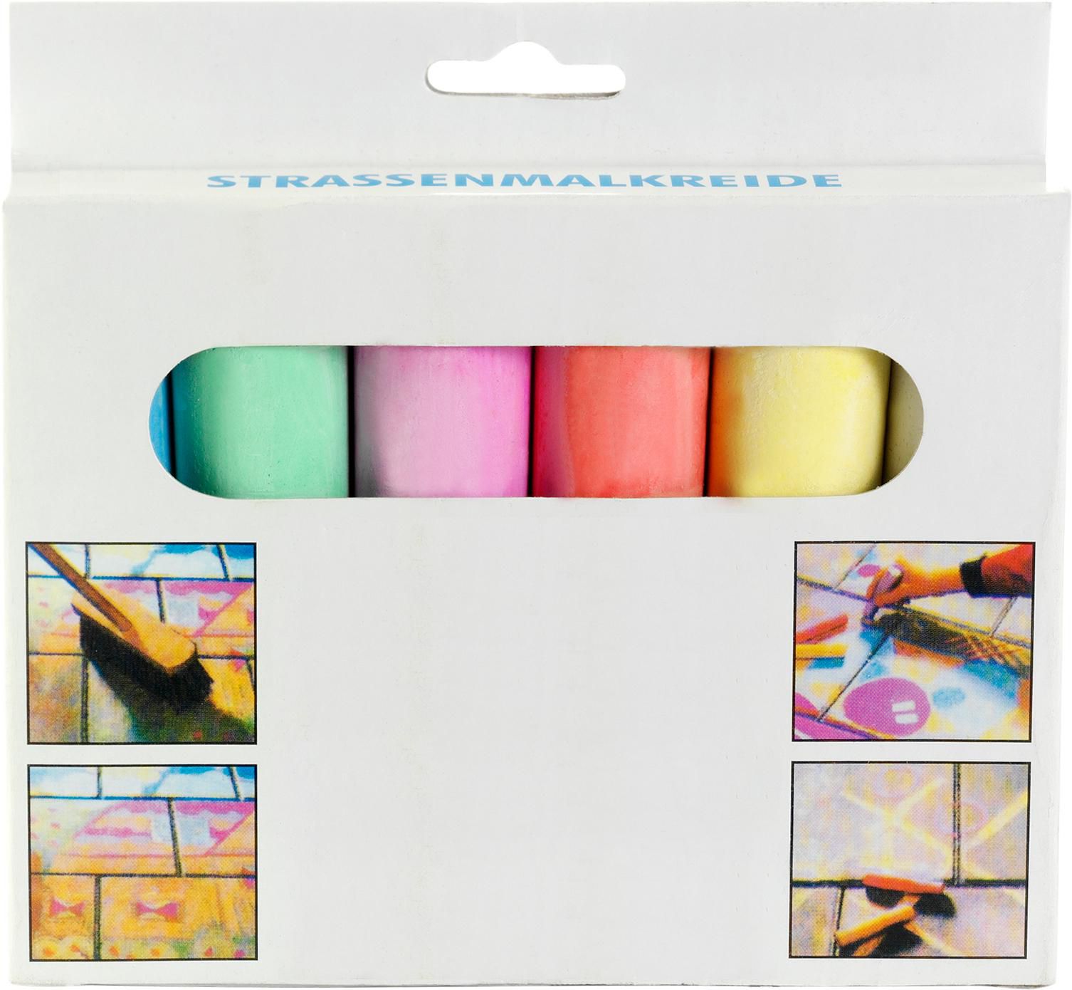 Straßenmalkreide Ottilie | 6 Farben